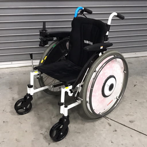 ヤマハ JW アクティブプラス 電動車いす 軽量型 通電確認のみ YAMAHA